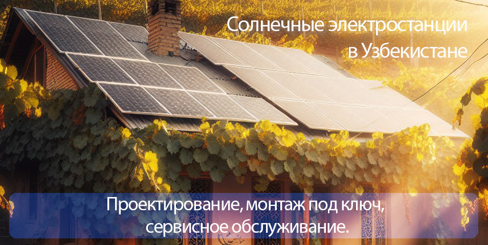 Солнечные электростанции в Узбекистане